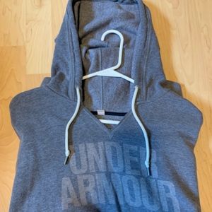 under armour grey hoodie